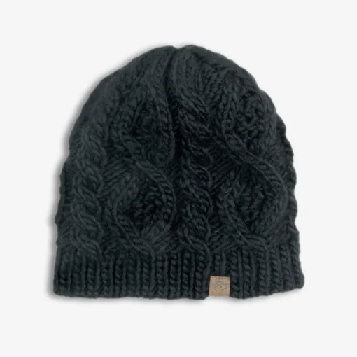 Appaman Winter Accessories|Accessories-Bonnie Beanie BlackCableKnit