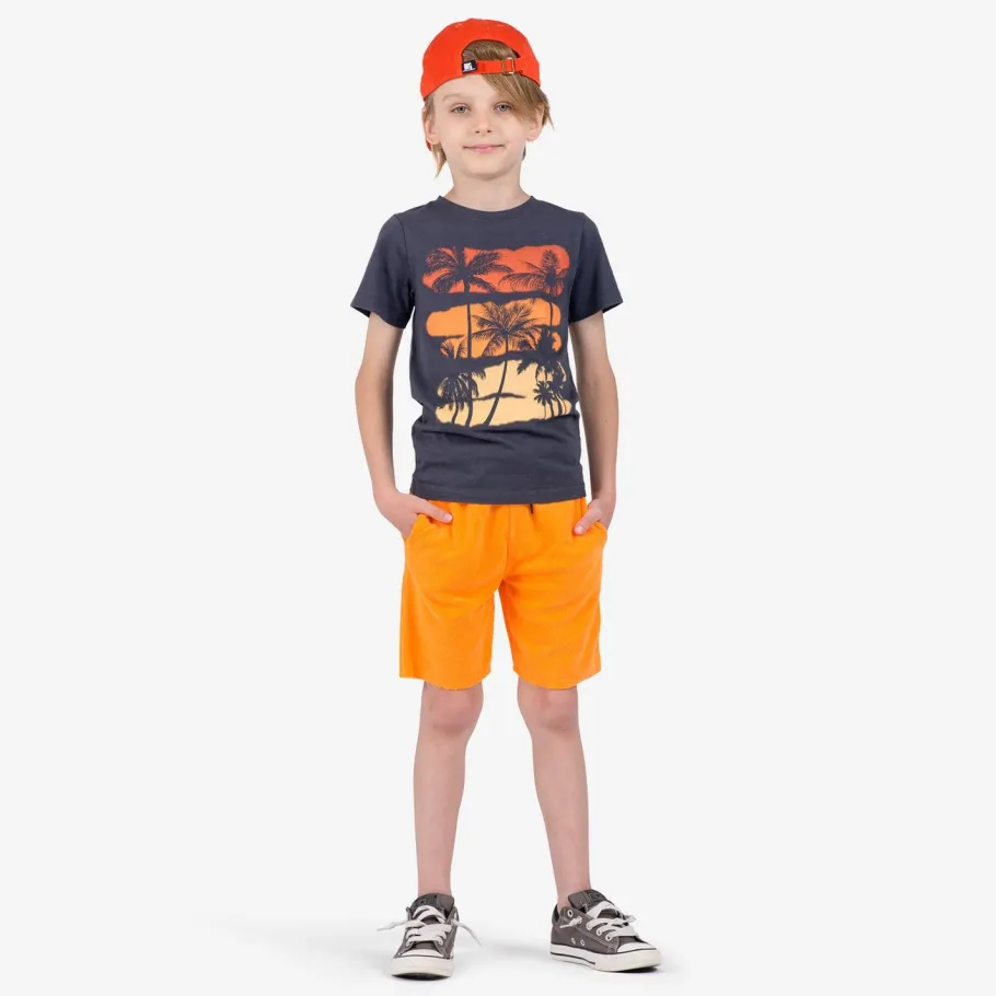 Appaman Shorts-Camp Shorts TangerineTerry