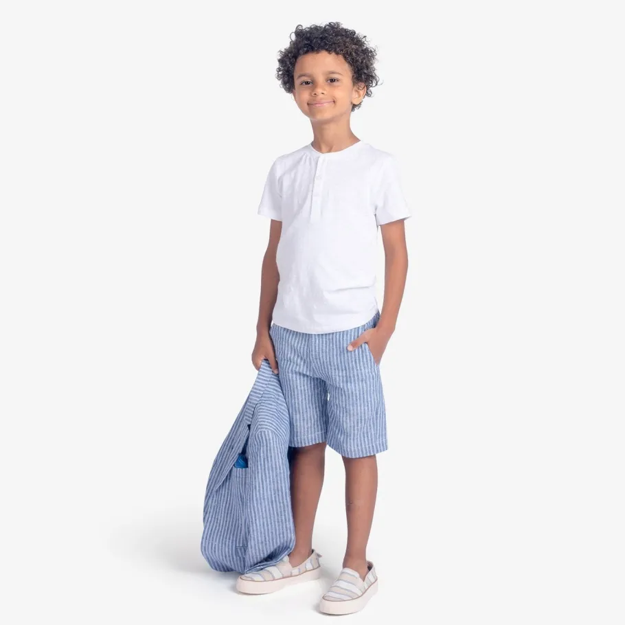 Appaman Henleys & Polos-Day Party Henley White