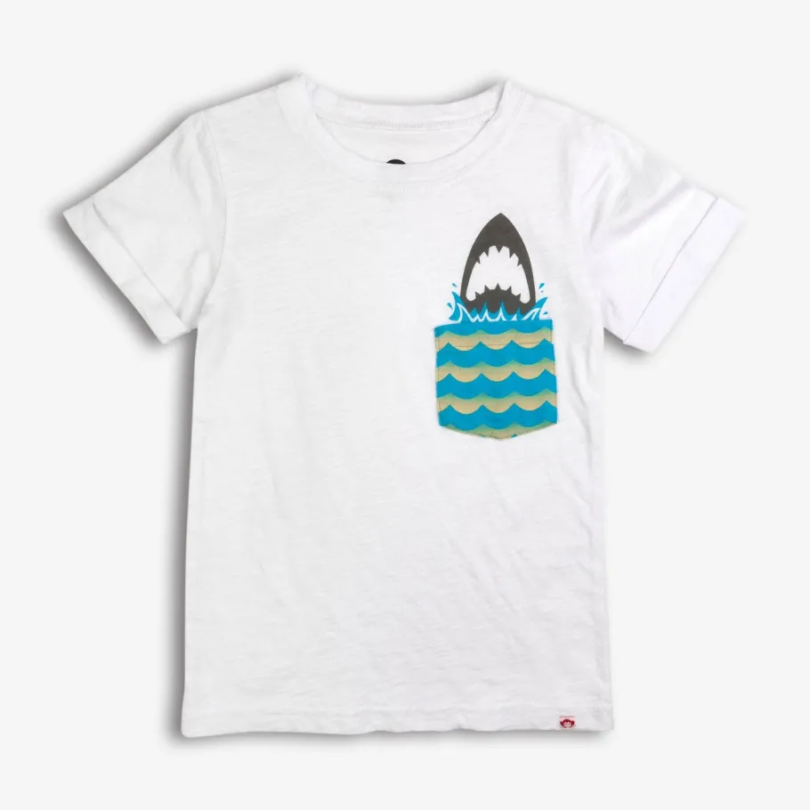 Appaman Graphic Tees-Day Trip Tee PocketShark