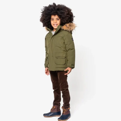 Appaman Winter Coats|Down Coats-Denali Down Coat Moss