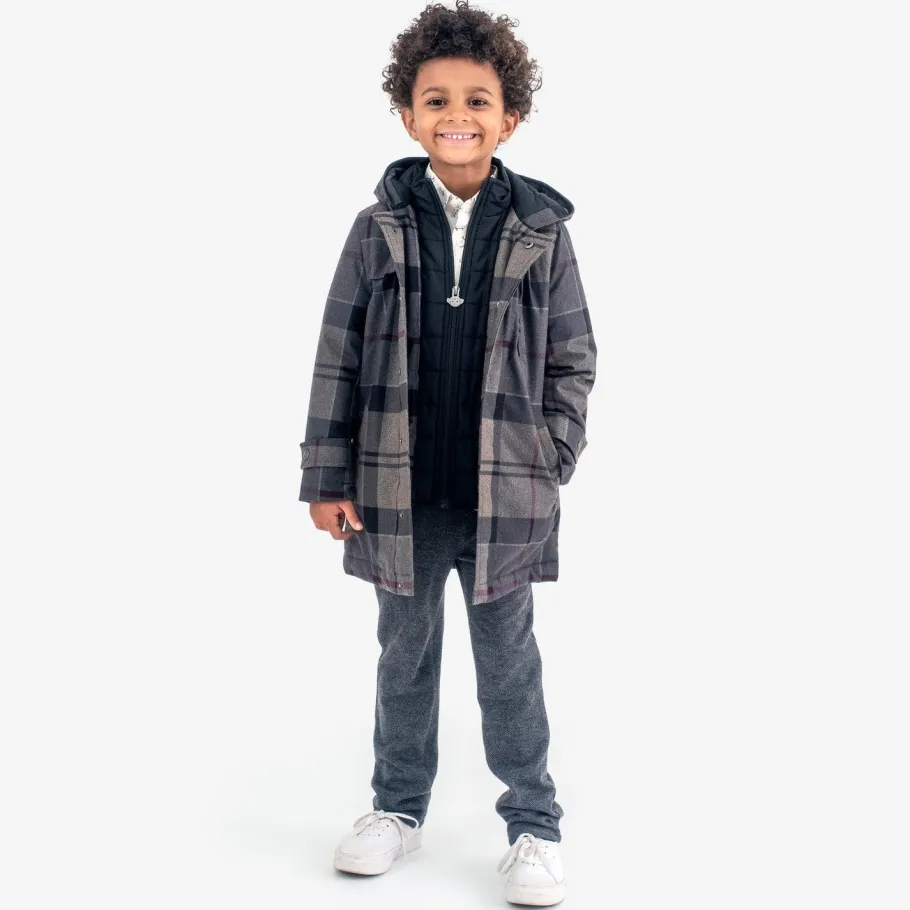 Appaman Suit Pants|Dress Pants-Everyday Stretch Pants GreyHerringbone