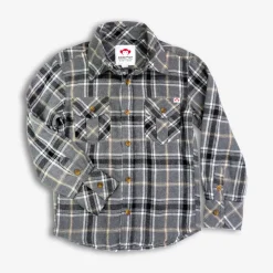 Appaman Flannels|Sweatshirts & Hoodies-Flannel Shirt GreigePlaid