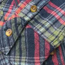 Appaman Flannels|Sweatshirts & Hoodies-Flannel Shirt Navy/CranberryPlaid