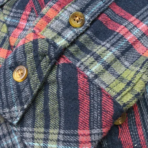 Appaman Flannels|Sweatshirts & Hoodies-Flannel Shirt Navy/CranberryPlaid
