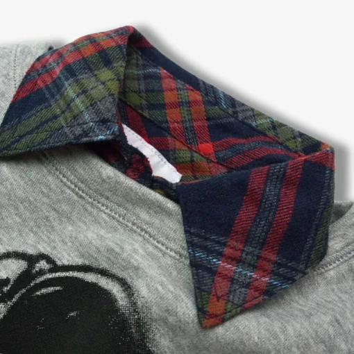 Appaman Flannels|Sweatshirts & Hoodies-Flannel Shirt Navy/CranberryPlaid