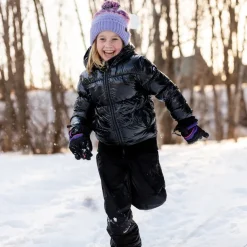 Appaman Winter Coats|Winter Coats-Flurry Coat ShinyBlack