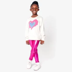 Appaman Leggings|Pants-Leggings MetallicFuchsia