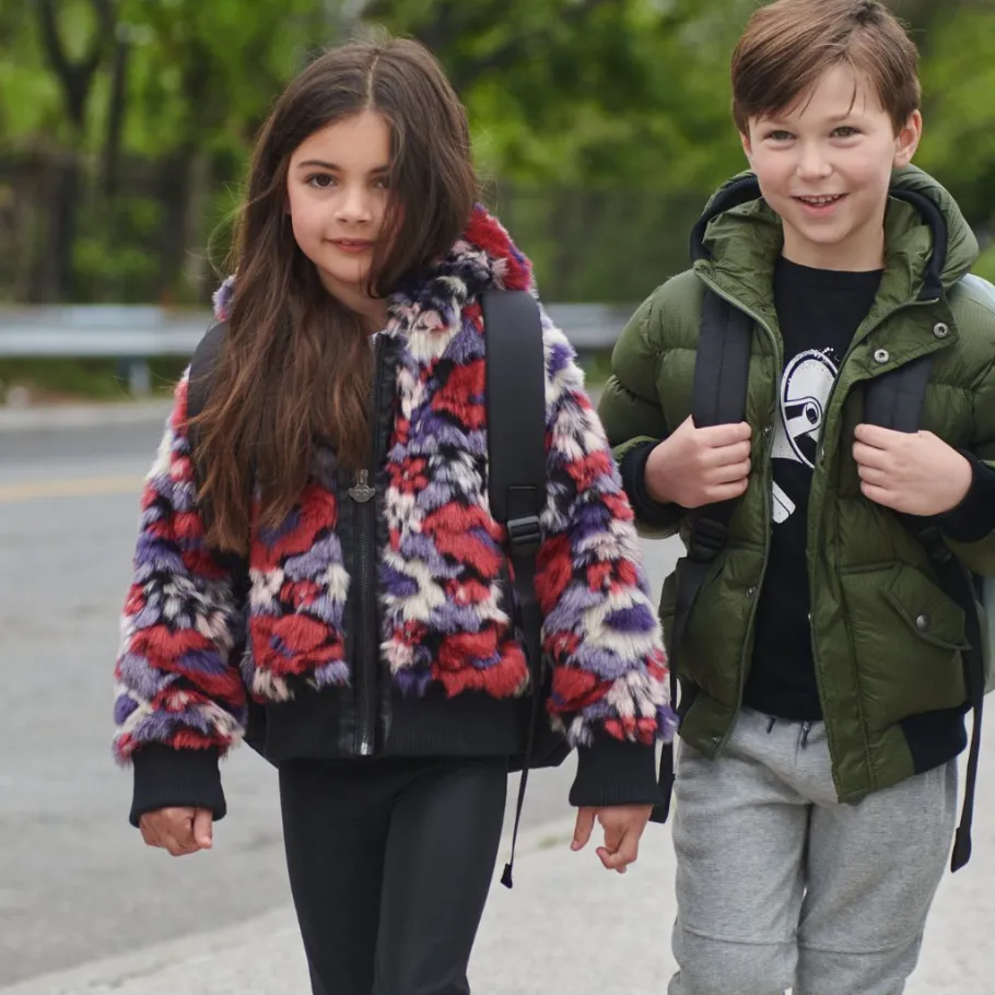 Appaman Sweaters|Winter Coats-Luna Hoodie Jacket WinterFloral