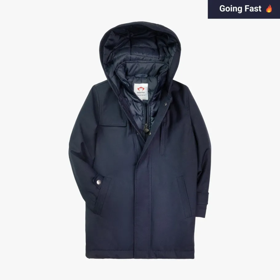 Appaman Winter Coats-New Gotham Coat NavyBlue
