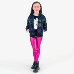 Appaman Winter Coats|Winter Coats-Nikki Bomber BlackRainbow