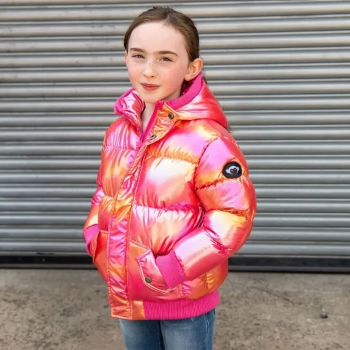 Appaman Winter Coats|Down Coats-Puffy Coat CitrusSparkle