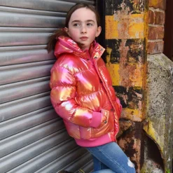 Appaman Winter Coats|Down Coats-Puffy Coat CitrusSparkle