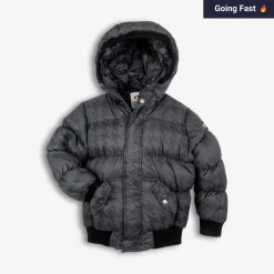 Appaman Winter Coats|Down Coats-Puffy Coat Houndstooth