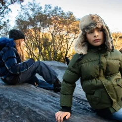 Appaman Winter Coats|Down Coats-Puffy Coat Thunderstorm