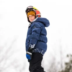 Appaman Winter Coats|Down Coats-Puffy Coat NavyBlue