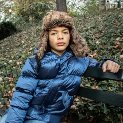 Appaman Winter Coats|Down Coats-Puffy Coat NavyBlue