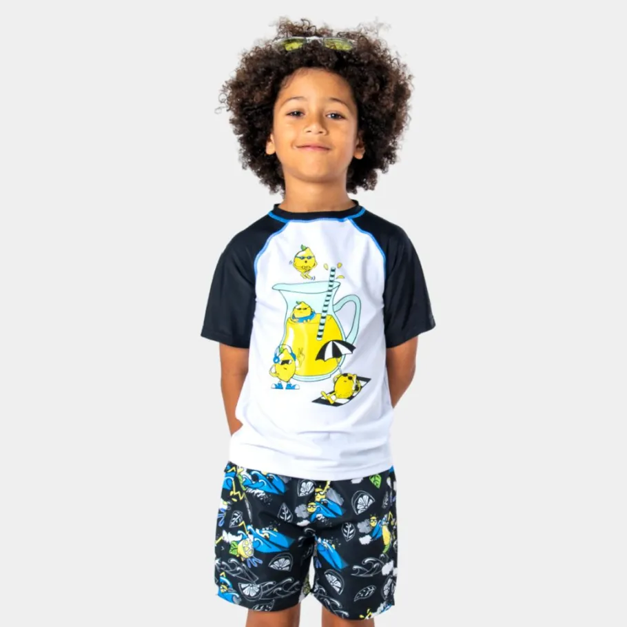 Appaman Swim-Rash Guard Black