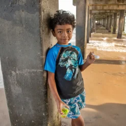 Appaman Swim-Rash Guard Blue