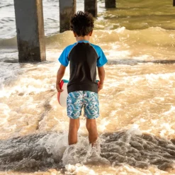 Appaman Swim-Rash Guard Blue