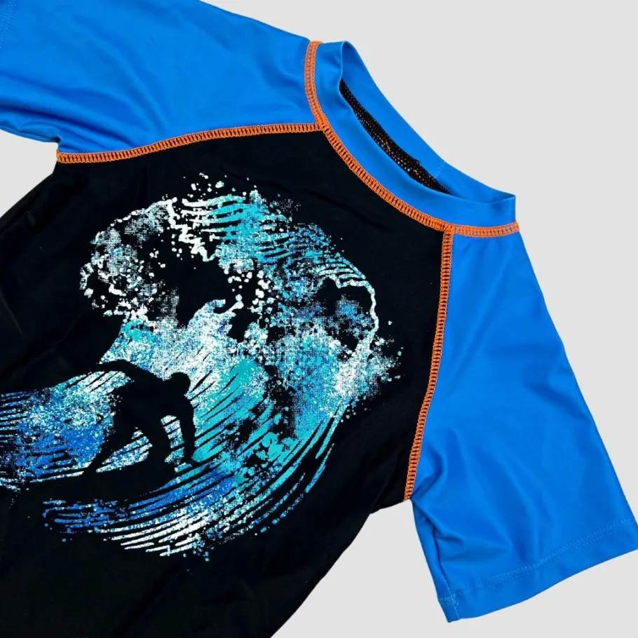 Appaman Swim-Rash Guard Blue