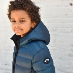 Appaman Winter Coats|Winter Coats-Reversible Puffer BlueWave