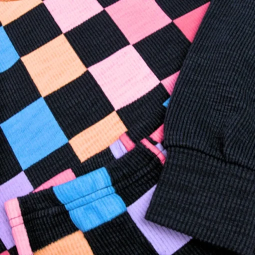 Appaman Sweaters|Sweatshirts-Ruby Sweatshirt NavyCheckerboard