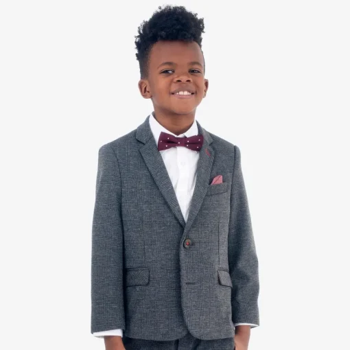 Appaman Ties & Belts|Ties & Belts-Silk Bow Tie BurgundyDots