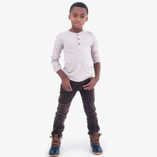 Appaman Pants-Skinny Cords DarkBrown