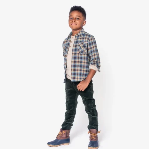Appaman Pants|Suit Pants-Skinny Cords ForestNight