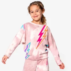Appaman Sweaters|Sweatshirts-Slouchy Sweatshirt LightningBolt
