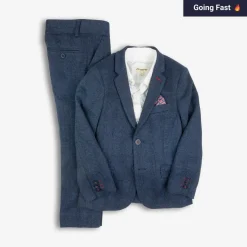 Appaman Suits-Stretchy Mod Suit IndigoWalesCheck