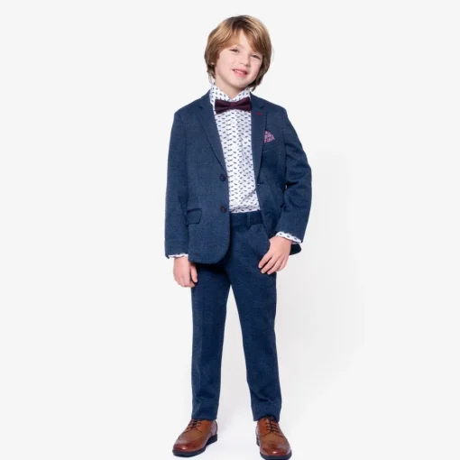 Appaman Suits-Stretchy Mod Suit IndigoWalesCheck