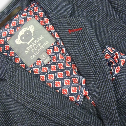 Appaman Suits-Stretchy Mod Suit IndigoWalesCheck