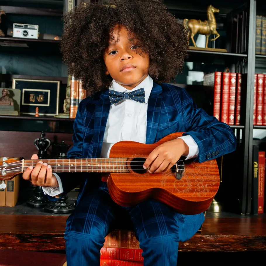 Appaman Separates|Blazers & Jackets-Suit Blazer BlueVelvet