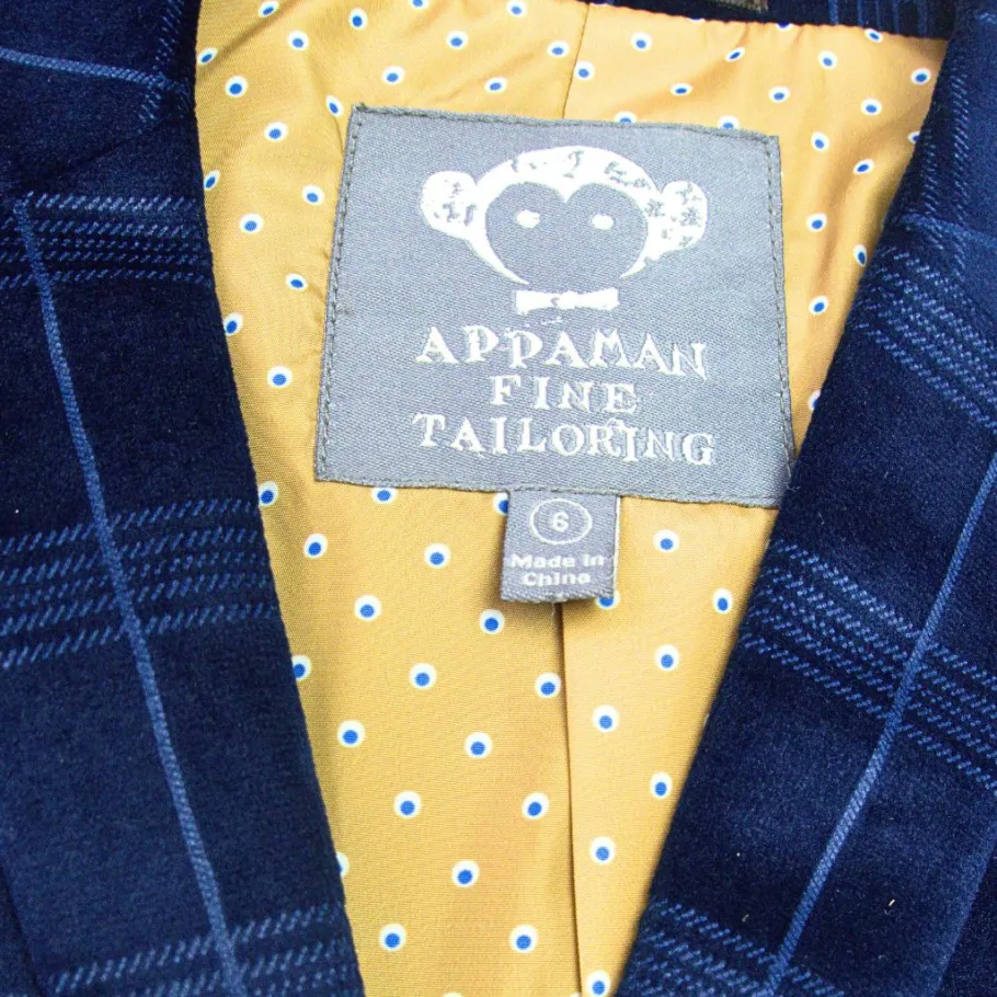 Appaman Separates|Blazers & Jackets-Suit Blazer BlueVelvet