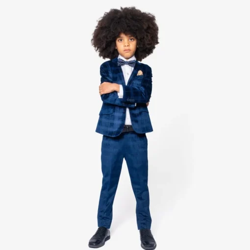 Appaman Pants|Separates-Suit Pants BlueVelvet