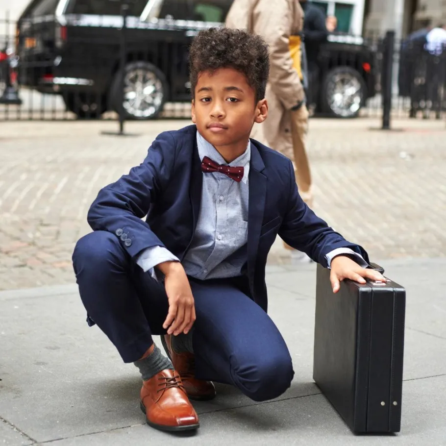 Appaman Pants|Separates-Suit Pants NavyBlue