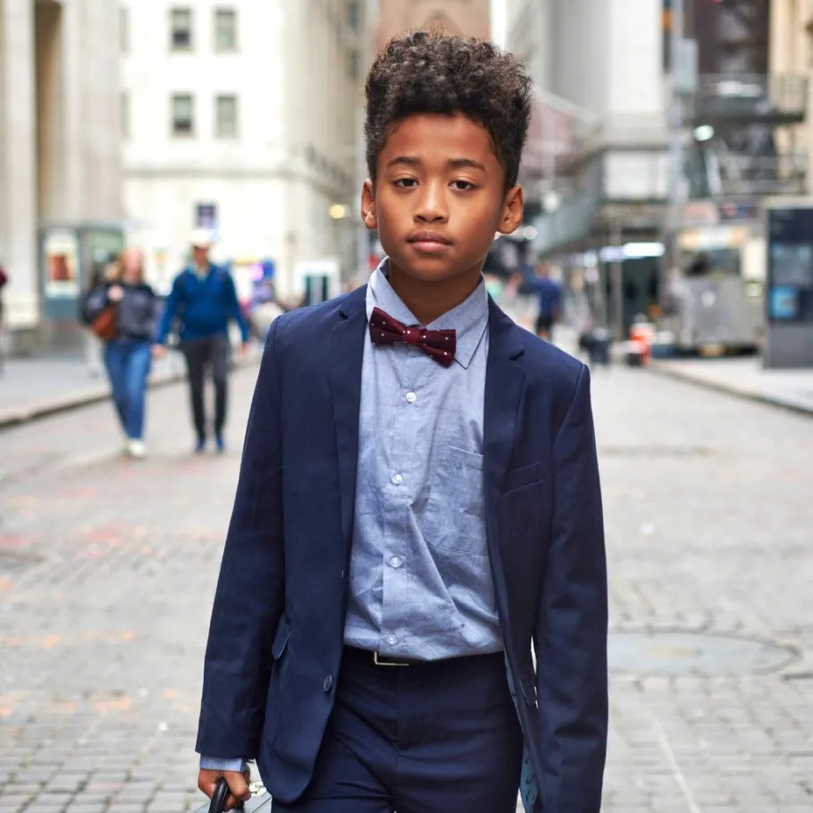 Appaman Pants|Separates-Suit Pants NavyBlue