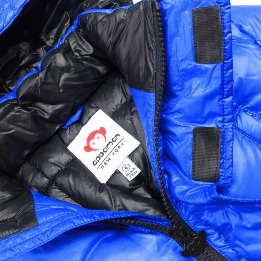 Appaman Winter Coats|Winter Coats-Summit Puffer Coat ReflexBlue