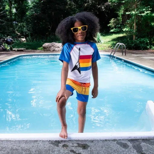 Appaman Swim-Swim Trunks RetroStripes