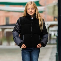 Appaman Appaman.com Exclusive|Winter Coats-Teddy Cropped Puffer Black