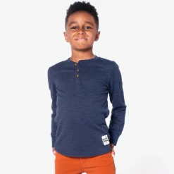 Appaman Henleys & Polos-Thermal Henley Indigo