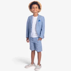 Appaman Separates|Suit Pants-Trouser Shorts CabanaStripe