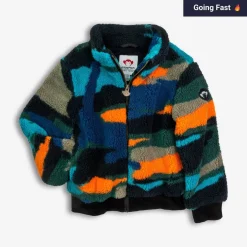 Appaman Sweaters|Sweatshirts & Hoodies-Woodland Jacket AutumnSunset